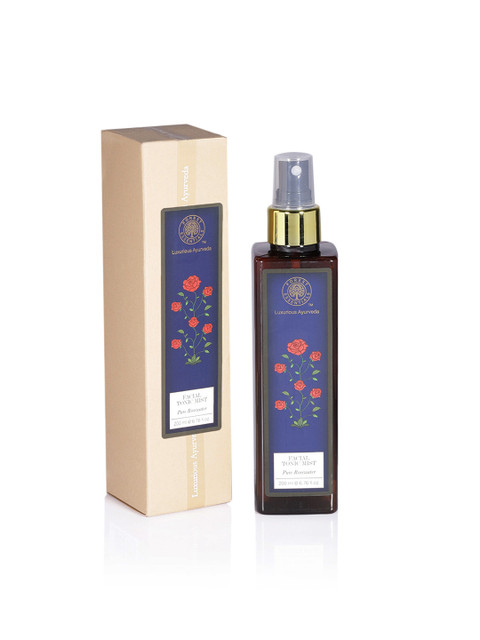 

Forest Essentials Sustainable Unisex Pure Rosewater Facial Tonic Mist 200 ml, Brown