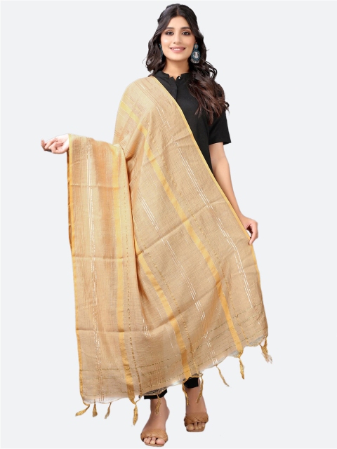 

Satrani Women Beige Dupatta