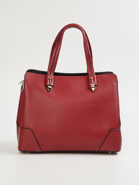 

CODE by Lifestyle Red Structured Shoulder Bag