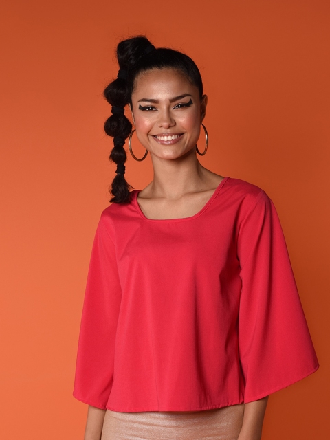 

CHIMPAAANZEE Pink Open Back Top