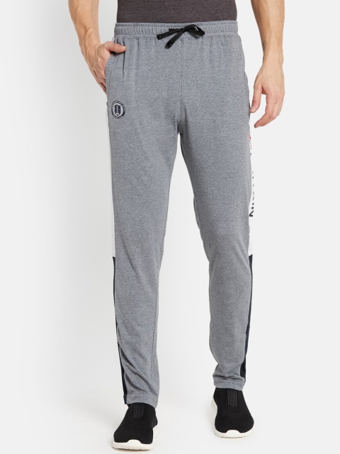 

Octave Men Grey Solid Cotton Track Pant