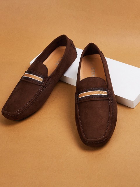 

CODE by Lifestyle Men Brown Solid Formal Loafers