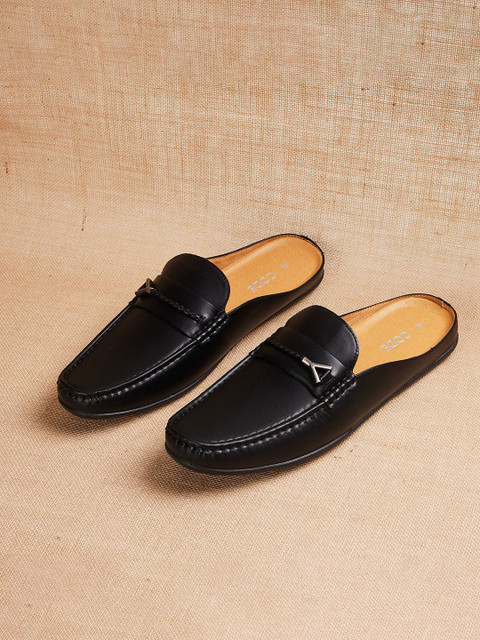 

CODE by Lifestyle Men Black Solid Formal Loafers