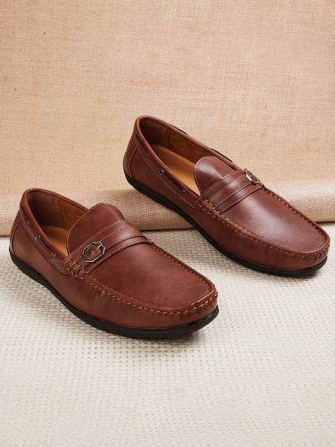 

CODE by Lifestyle Men Brown Solid Formal Loafers