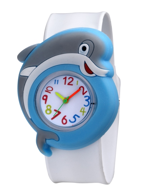 

Stoln Unisex Kids White Dial & Straps Analogue Automatic Watch 18744-1-E-03