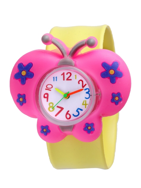 

Stoln Kids White Dial & Yellow Straps Analogue Automatic Watch 18744-1-E-05