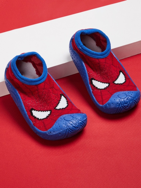 

Fame Forever by Lifestyle Boys Red Spider-Man Woven Design Slip-On Sneakers