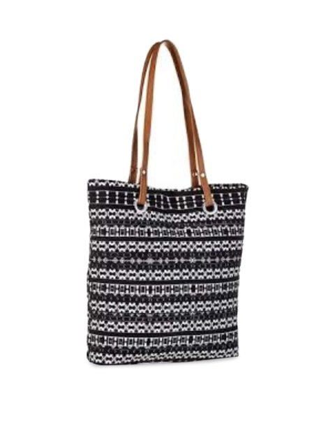

Kanvas Katha Multicoloured Geometric Oversized Shopper Tote Bag, Multi