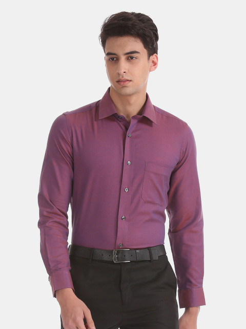 

Arrow Men Purple Formal Shirt