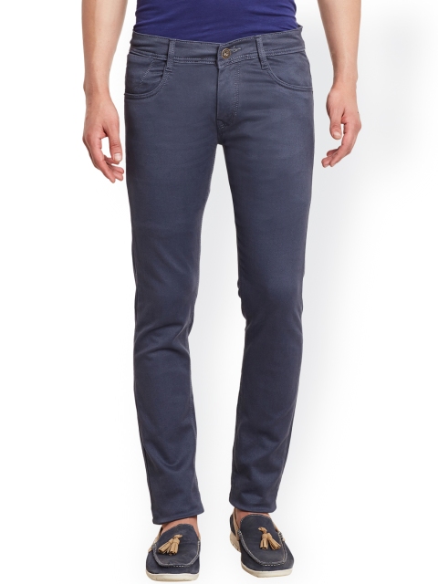 

Rodamo Men Grey Slim Fit Stretchable Jeans