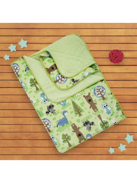 

Baby Moo Green & Blue 210 GSM Single Heavy Winter Bed Blanket