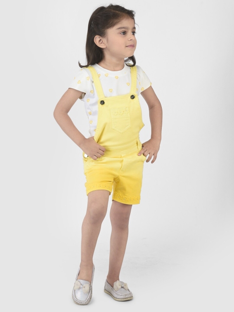 

YK Yellow Pinafore Dress