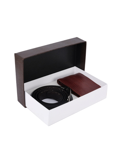 

BuckleUp Men Black Solid Accessory Gift Set