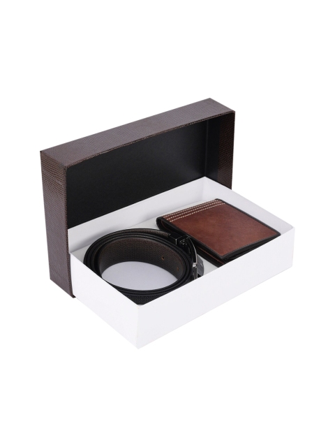 

BuckleUp Men Black Solid Accessory Gift Set