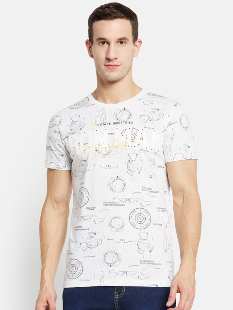 

Octave Men White Typography Star Wars Printed T-shirt