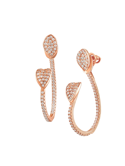 

ZILVER Pink Classic Drop Earrings