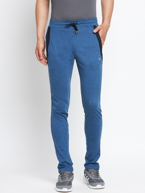 

POKER ACTIVE Men Blue Solid Track Pant