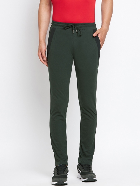 

POKER ACTIVE Men Olive Green Track Pants