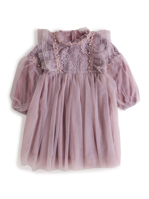 

Hopscotch Purple A-Line Dress