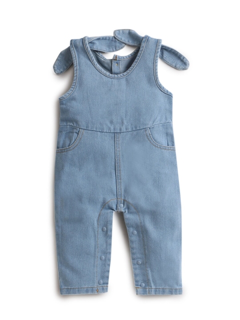 

Hopscotch Girls Blue Basic Jumpsuit