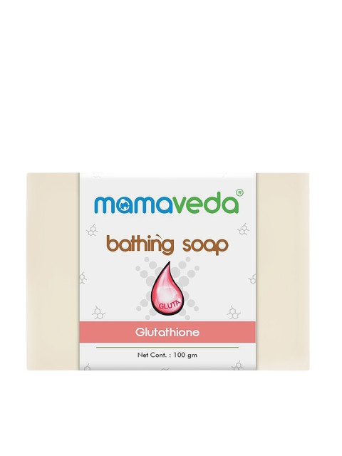 

Mamaveda Glutathione Bathing Soap - 100 g, Off white