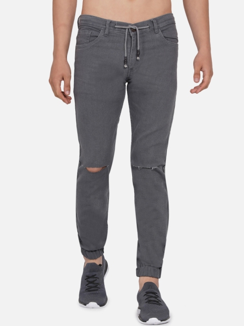 

Dais Men Grey Skinny Fit Slash Knee Stretchable Jeans