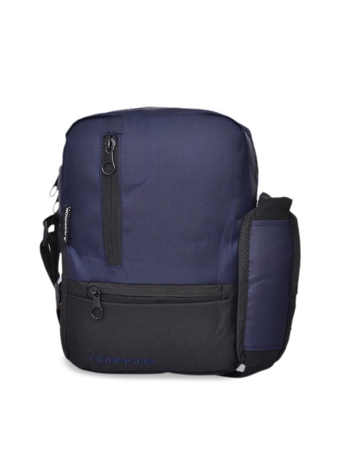 

ADAMSON Blue Structured Handheld Bag