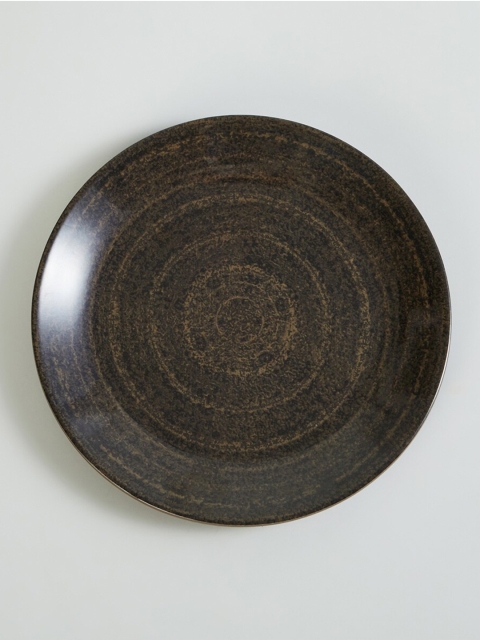 

Home Centre Brown Printed Melamine Plate
