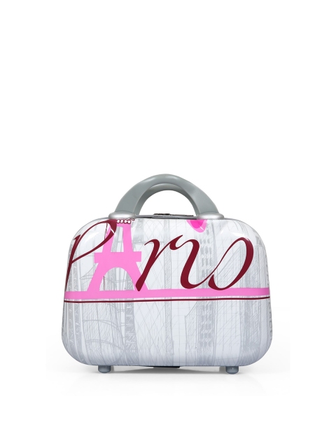 

Polo Class Unisex White & Pink Printed Bag
