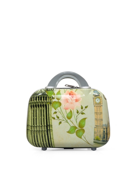 

Polo Class Green Printed Hard-Sided Vanity Bag