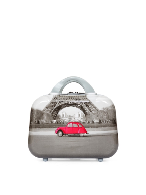 

Polo Class Printed Grey & Red Big Travel Vanity Bag
