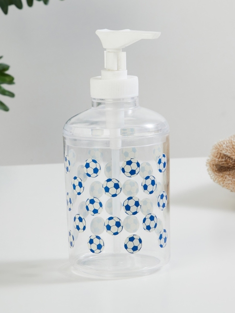 

Home Centre Transparent Football Printed Soap Dispenser