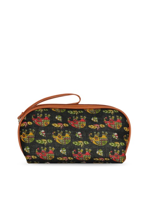 

LELYS Blue Ethnic Motifs Printed Structured Sling Bag