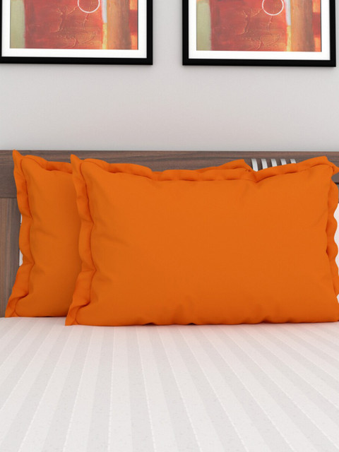 

Home Centre Rust Rust Cotton Pillow Covers