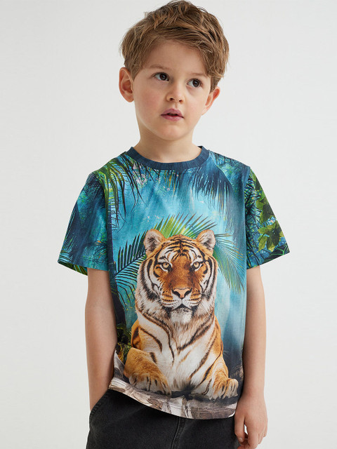 

H&M Boys Multicoloured Printed T-shirt, Multi