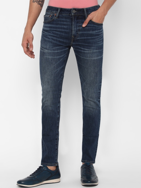 

AMERICAN EAGLE OUTFITTERS Men Blue Slim Fit Light Fade Jeans
