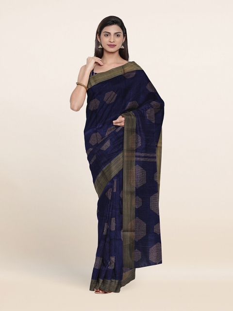 

Pothys Blue & Grey Saree