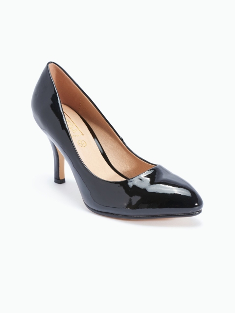 

Truffle Collection Women Black Solid Pumps