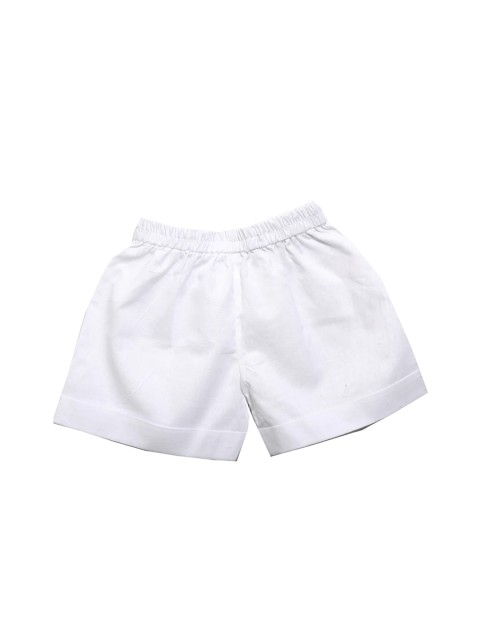 

Mish Organic Boys White Organic Cotton Shorts