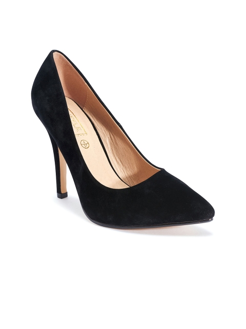 

Truffle Collection Women Black Suede Pumps