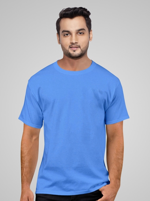 

Pootlu Men Blue T-shirt