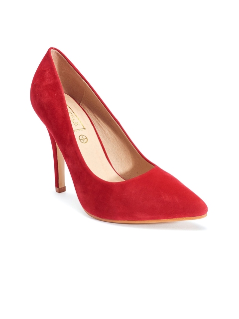 

Truffle Collection Women Red Suede Pumps