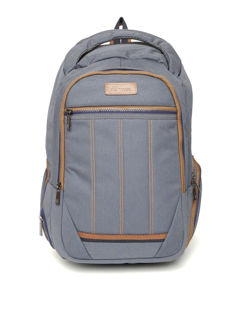 

THe VerTicaL Unisex Grey Solid Laptop Backpack