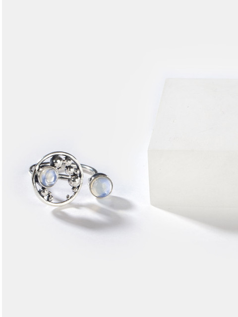 

SHAYA Women Silver Finger Ring