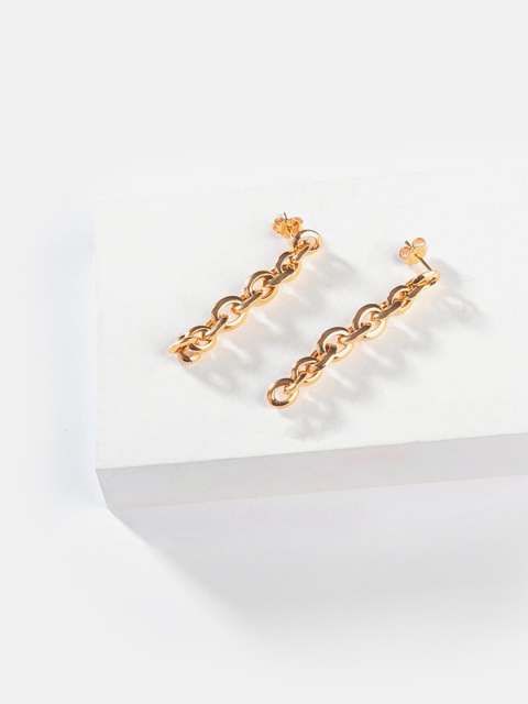 

SHAYA Gold Plated 925 Silver Drop Earrings