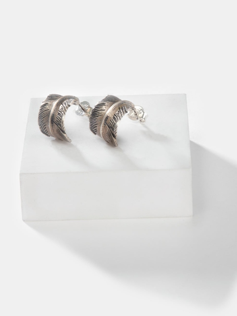 

SHAYA Silver-Toned Contemporary Ear Cuff Earrings