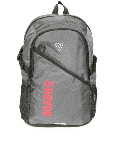 

THe VerTicaL Unisex Grey Solid Laptop Backpack