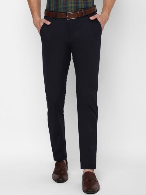 

Allen Solly Men Navy Blue Trousers