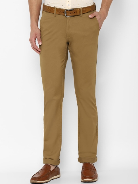 

Allen Solly Men Brown Slim Fit Trousers