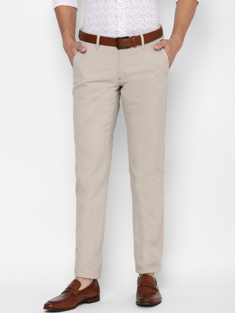 

Louis Philippe Sport Men Beige Slim Fit Trousers
